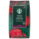 Starbucks Caffè Verona Ground Coffee, Dark Roast, 16 oz. Bag (11018131)