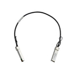 StarTech.com 1.6ft SFP+ to SFP+ Direct Attach Cable, Twinax, Cisco SFP-H10GB-CU0-50CM Compatible, Black (SFPH10GBC05M)
