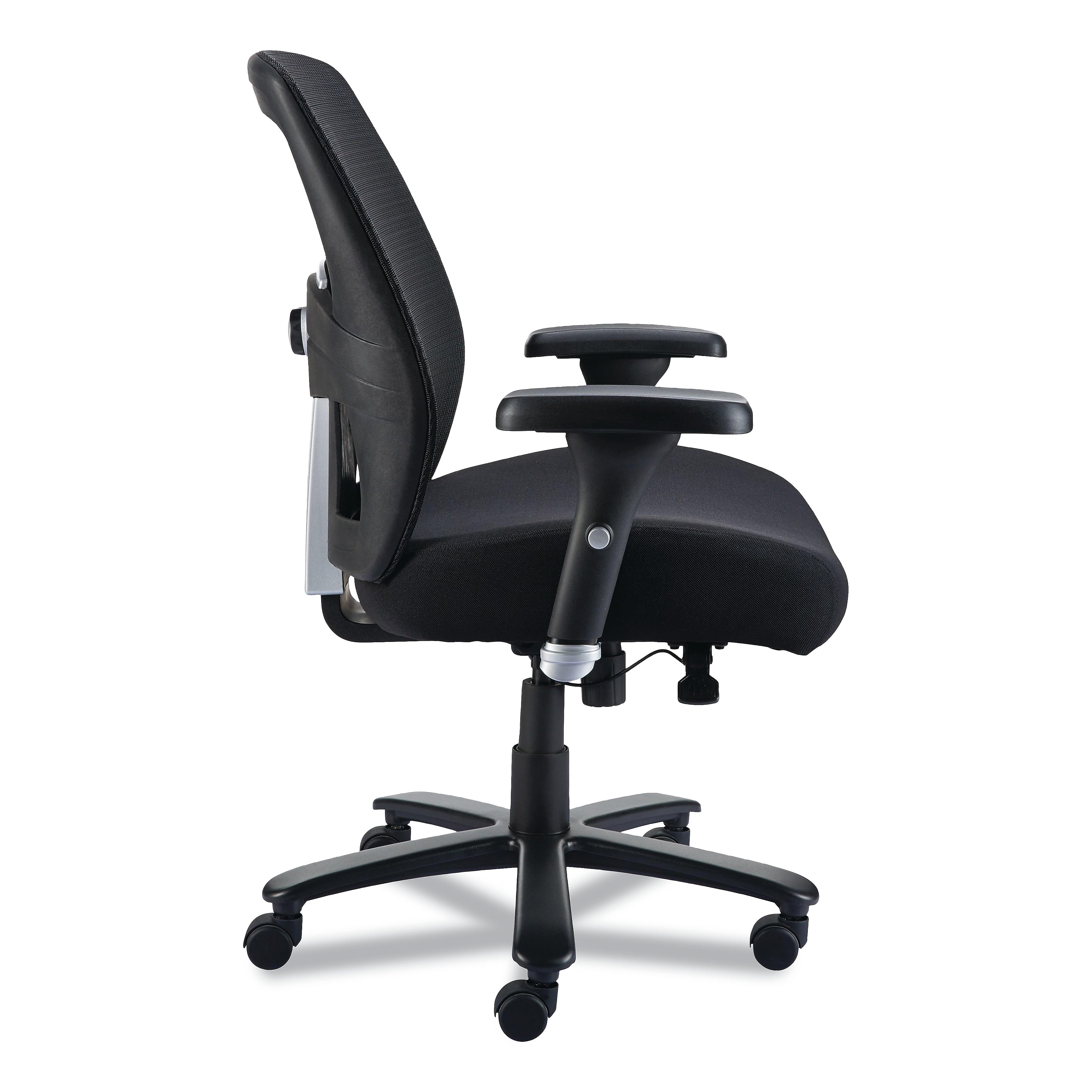 Alera® Faseny Series Height & Width Adjustable Arm Fabric Manager Chair, Black (ALEFN44B14)