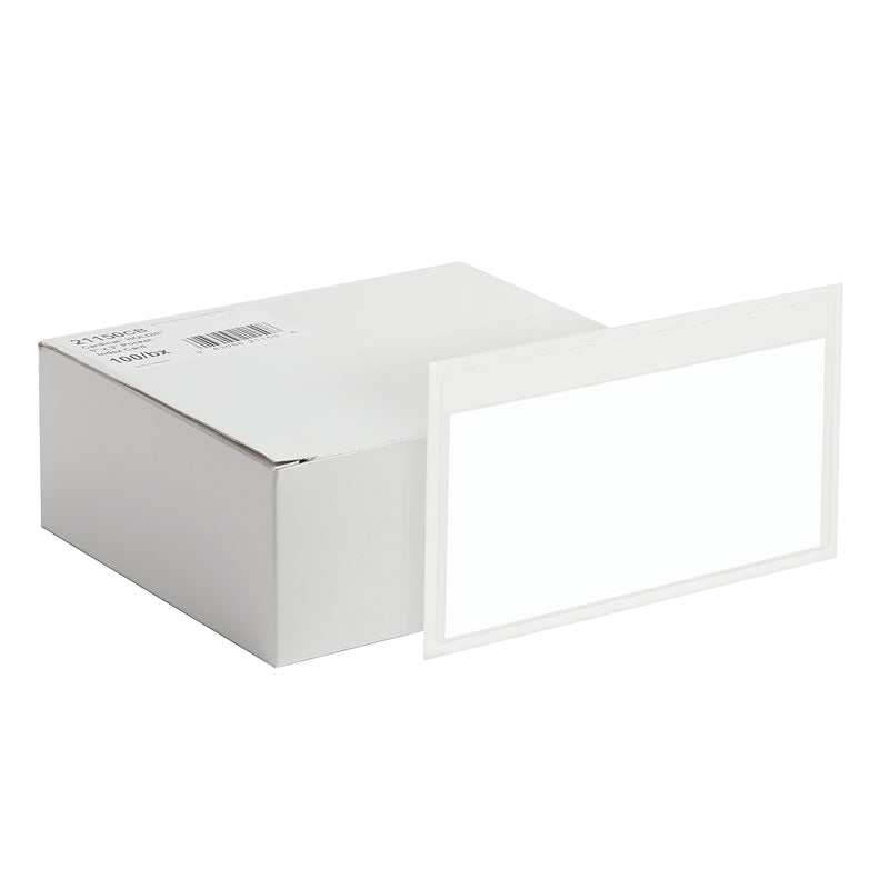 Cardinal HOLD IT Index Card Pocket, Clear, 100/Box (CRD 21150CB)