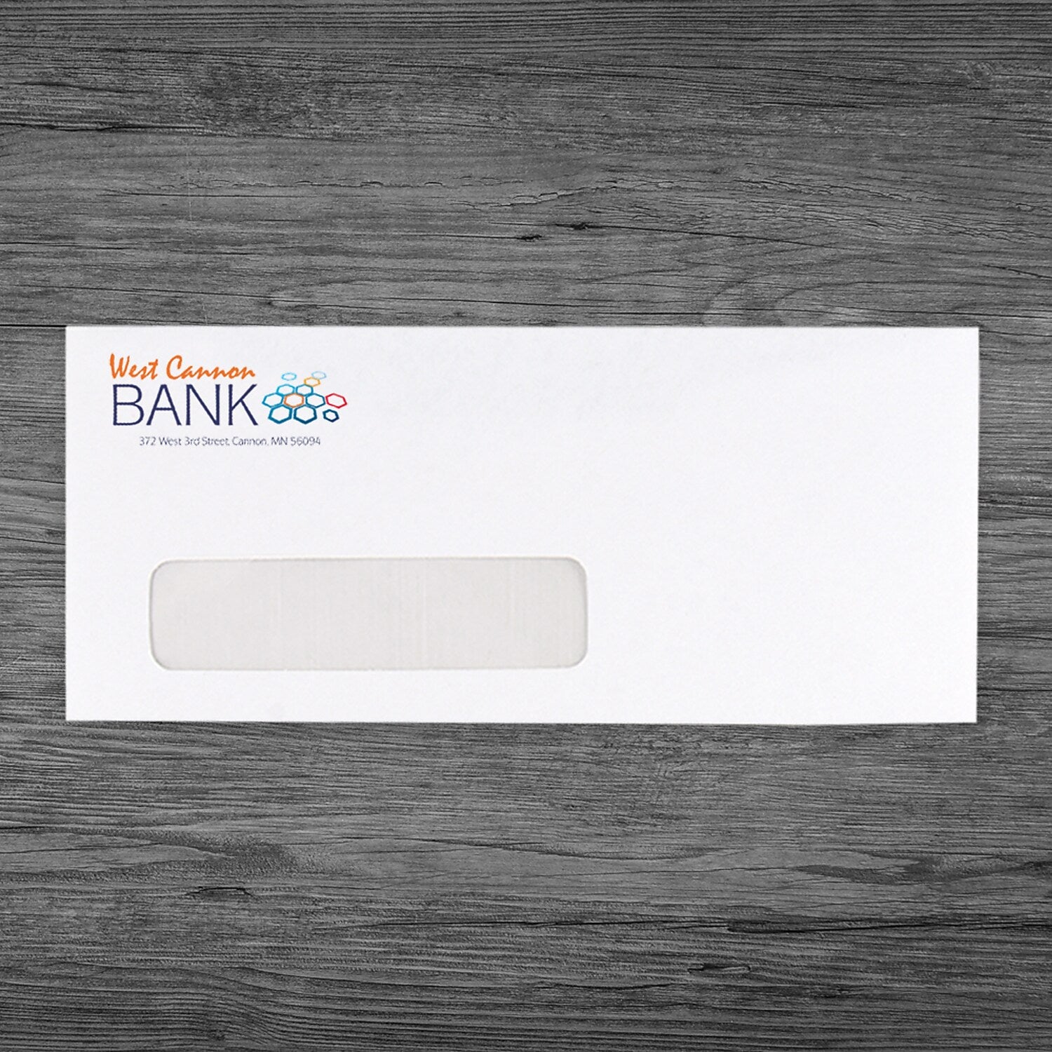 #10 Window Envelope, Full Color, Qty 250