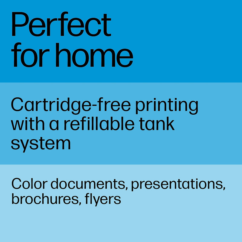 HP Smart Tank 5101 Wireless All-in-One Color Ink Tank Printer Scanner Copier, 2 years ink included (1F3Y0A)