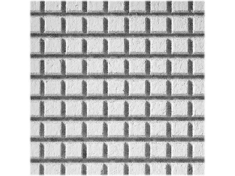 Armstrong GRAPHIS Rustex Beveled Tegular Edge Ceiling Tile, 24" x 24", White, 12/Carton (BP2600)
