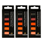 Rembrandt Soft Pastels Micro Sets, Rich Oranges, 5/Set, 3 Sets/Bundle (RBX31820518-3)