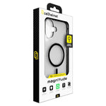 cellhelmet Magnitude Series MagSafe Phone Case for iPhone 16 Plus, Shock Absorbing, Onyx Black (CM-105-BLK)