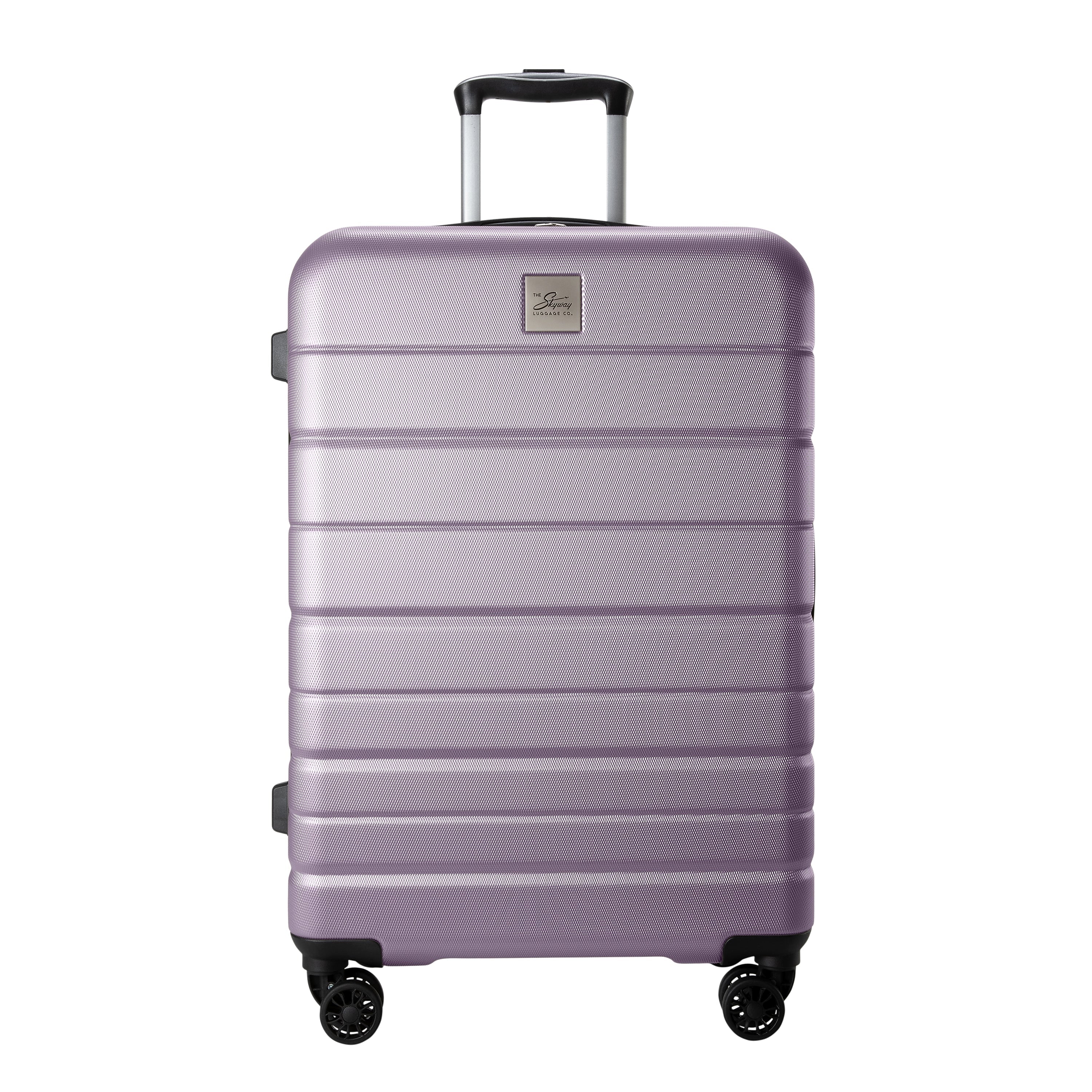 Skyway Luggage Epic 2.0 24" Hardside  Suitcase, 8-Wheeled Spinner, Silver Lilac (780-24"536-4VP)