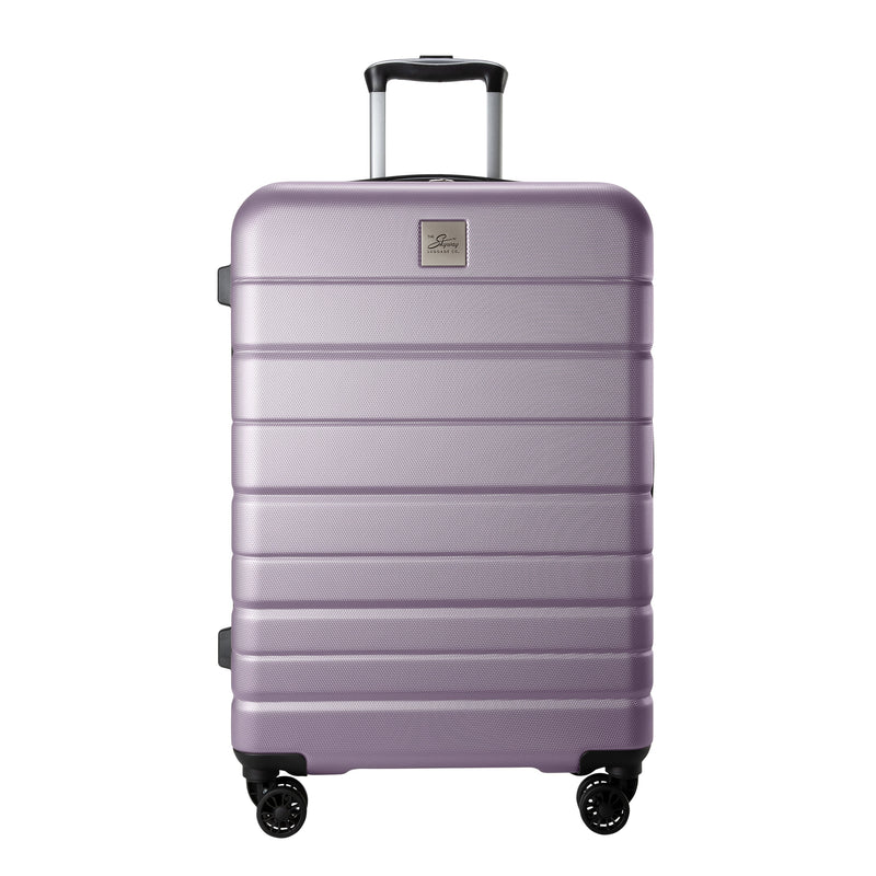 Skyway Luggage Epic 2.0 24" Hardside  Suitcase, 8-Wheeled Spinner, Silver Lilac (780-24"536-4VP)