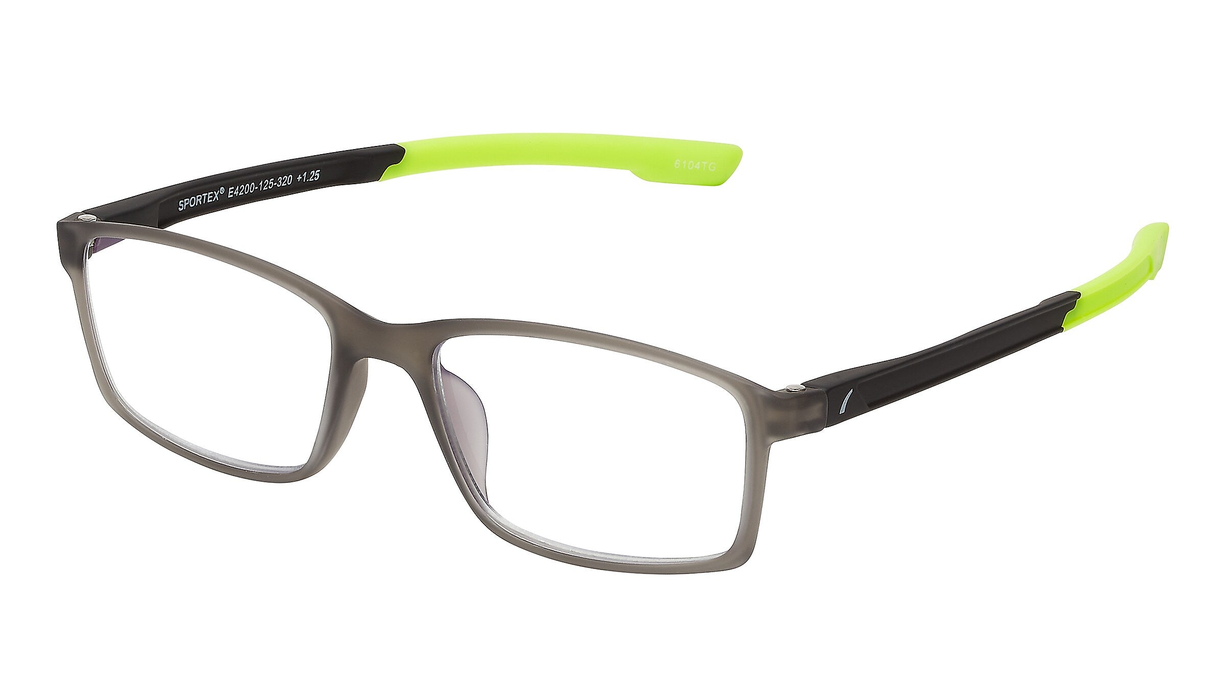 SAV Sportex Blue Light +1.25 Reading Glasses, Sport Green (E4200)