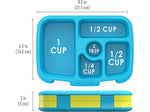 bentgo Brights Kids Bento Box, 5-Compartment, Citrus Yellow, 19 oz. (BGOBRTS-C)
