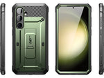 SUPCASE Unicorn Beetle Pro Rugged Case for Samsung Galaxy S24, Shock Absorbing, Dark Green (GS24UBPR2SGN)