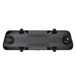 GekoGear Orbit D100 2 Channel 1080P Front / 1080P Rearview Mirror Dashcam, Black