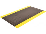 NoTrax Cushion Trax Anti-Fatigue Mat, 60" x 36", Black/Yellow (479S0035YB)