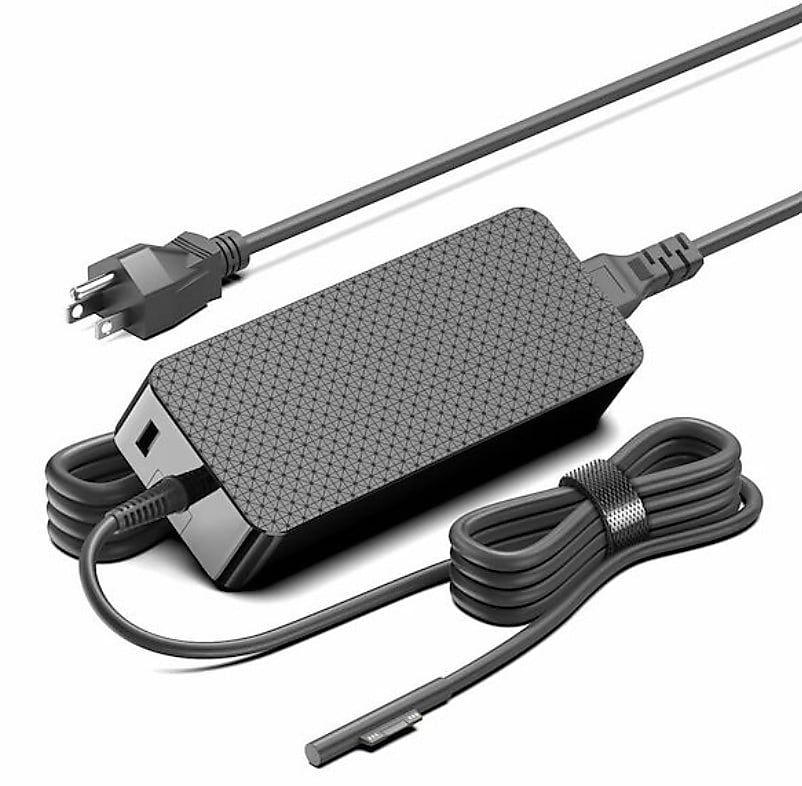 BTI 127W USB Type-A, Adapter for Microsoft Surface Laptop, Black (USY-00001-BTI)