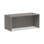 Alera Alera Valencia Series Straight Front Desk Shell, 65" x 29.5" x 29.63", Gray