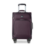 Skyway Luggage Epic 20" Carry-On Suitcase, 8-Wheeled Spinner, Plum (450-20"555-4WB)