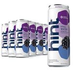 Hint Blackberry Flavored Purified Water, 12 fl. oz., 24 Cans/Carton (HNT02227)
