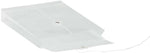 JAM Paper Premium Plastic Filing Envelope with Button & String Closure, Clear, 3/Pack (472B1CLX3)
