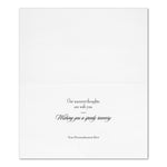 "Flowers and Foliage" Thinking of You Card w/ Unlined White Envelope, 50/BX
