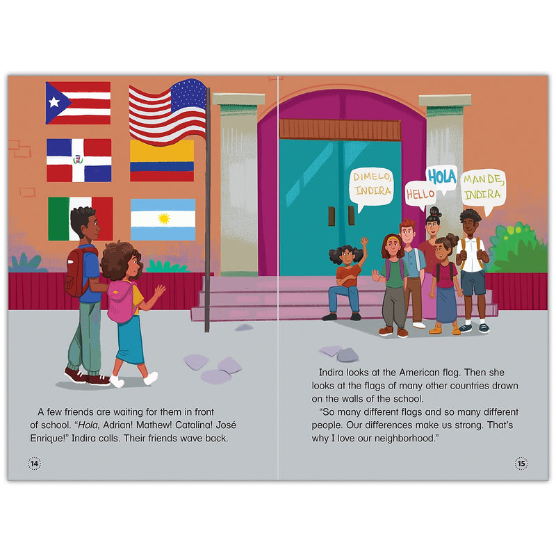Scholastic Teaching Solutions Our Voices: Neighborhood & Community Multicultural Readers, 10 Books/Set (SC-9781338837216)