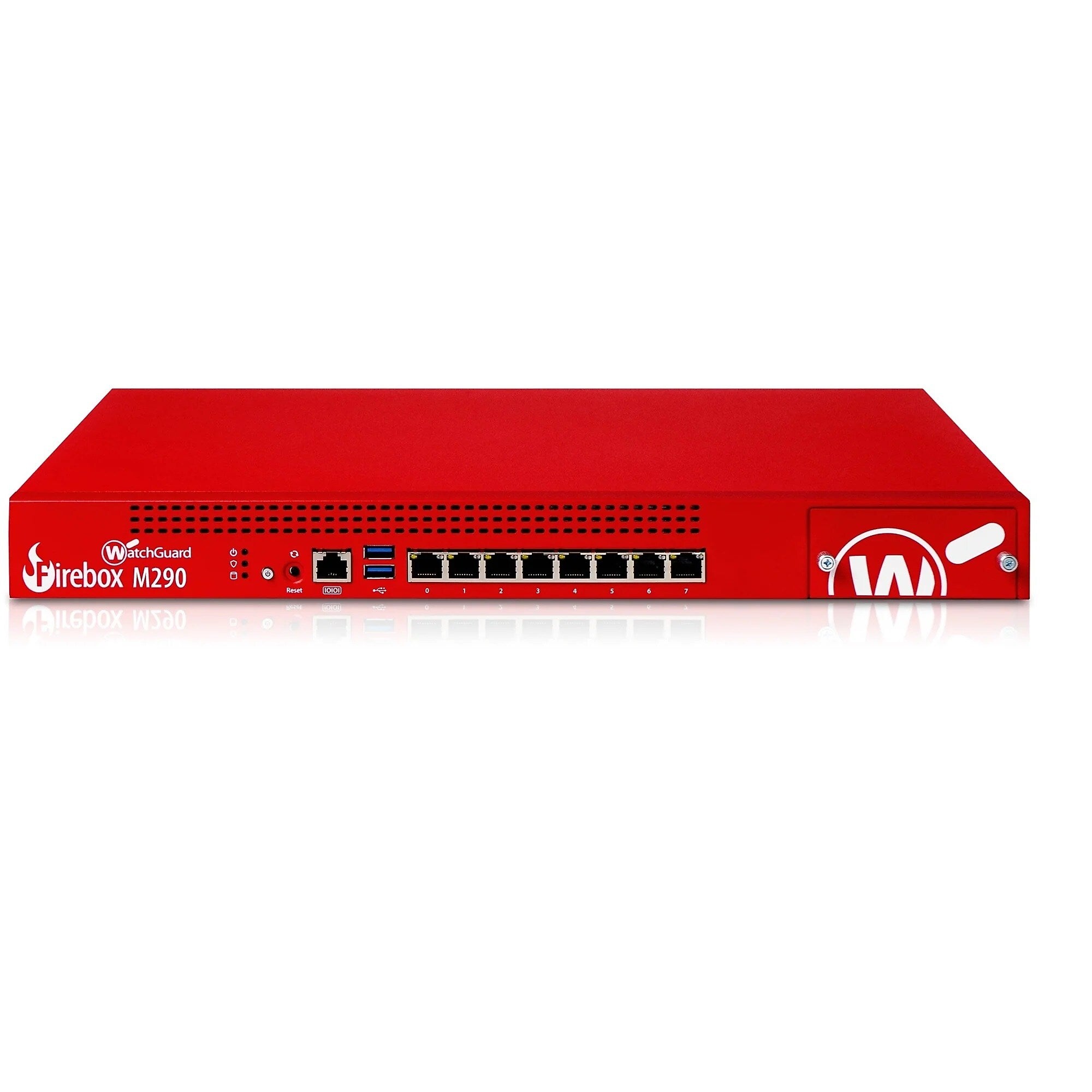 WatchGuard Firebox M290 Network Security/Firewall Appliance, 3-Year Basic Security Suite, Red (WGM29000703)