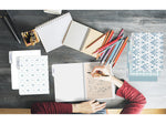 Better Office Soft Floral Tile Heavy-Duty File Folders, 1/3-Cut Tab, Letter Size, Paper Stock, 18/Pack (80033-18PK)