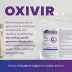 Diversey Oxivir Tb Disinfecting Wipes Refill, Fresh Citrus Scent, 160 Wipes/Container, 4/Carton (100823906)