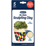 Crayola Sculpting Clay, Assorted Colors, 5/Pack (BIN570230)