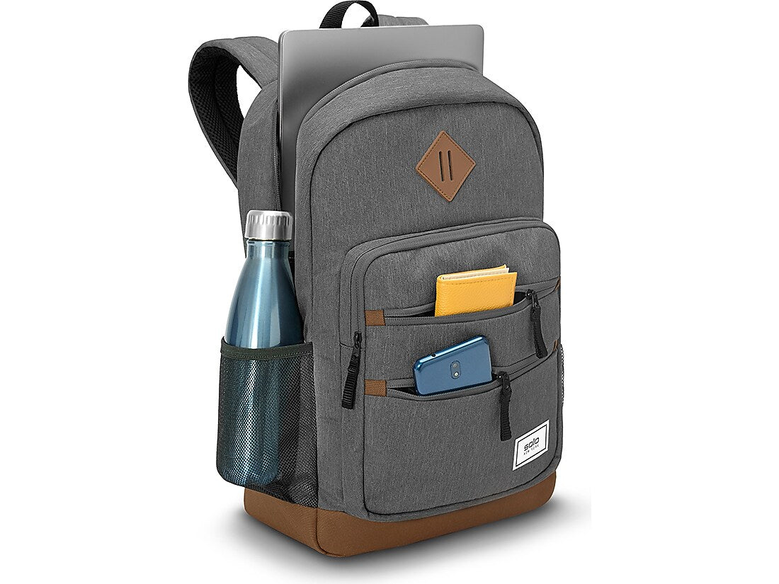Solo New York Re:Fresh Backpack, Gray (UBN795-10)
