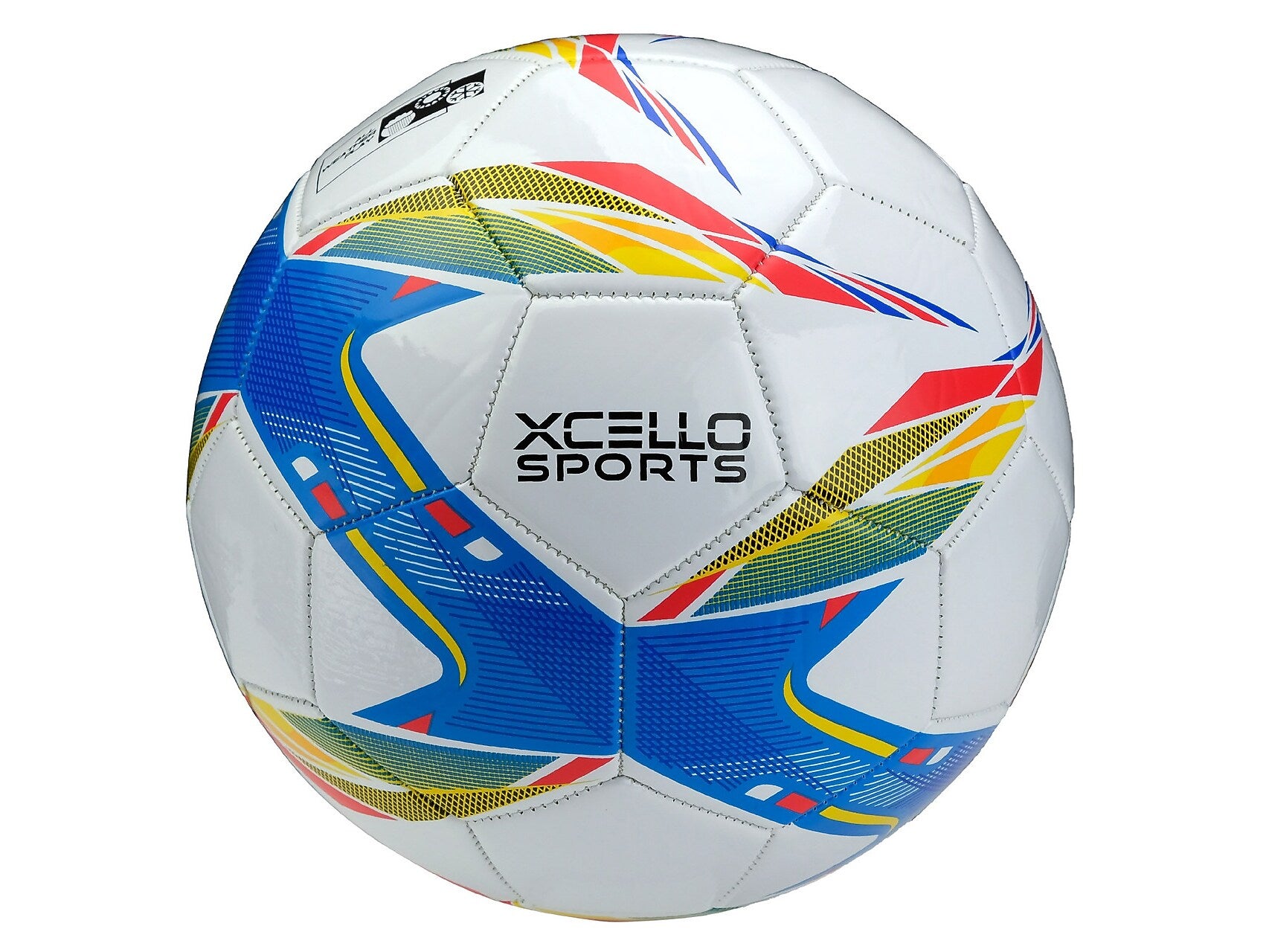 Xcello Sports Size 4 Soccer Balls, Assorted Colors, 12/Pack (XS-SB-S4-12-ASST)