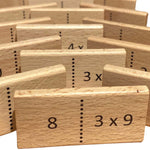 Extasticks Mathomino Times Tables Multiplication Domino Math Game (EXAE3307)