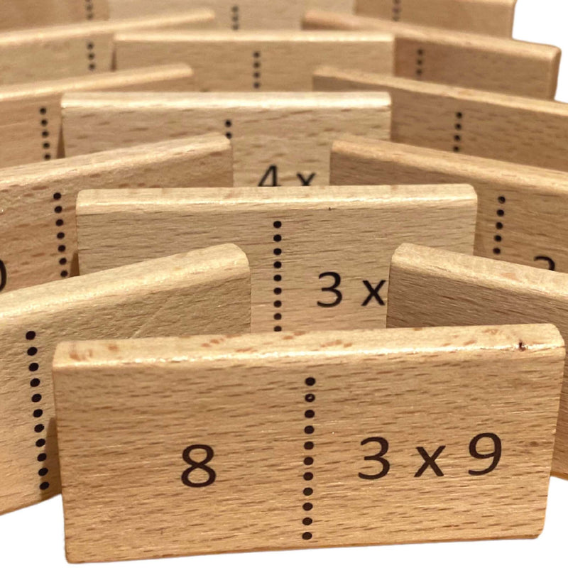 Extasticks Mathomino Times Tables Multiplication Domino Math Game (EXAE3307)