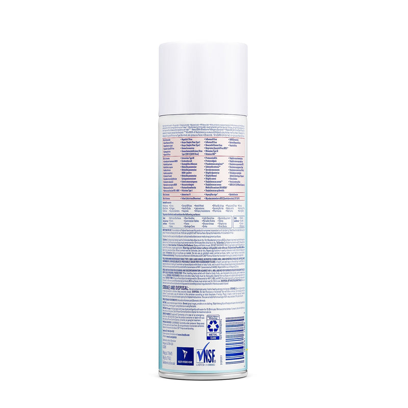 Lysol Professional Cleaner Disinfectant Spray, Crisp Linen Scent, 19 Oz., 12/Carton (36241-74828)