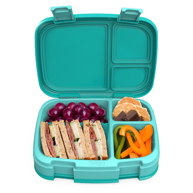 bentgo Fresh Bento Box, Aqua, 39.2 oz. (BGOFR-2A)