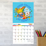 2026 TF Publishing 7" x 7" Monthly Wall Calendar, (26-2112)