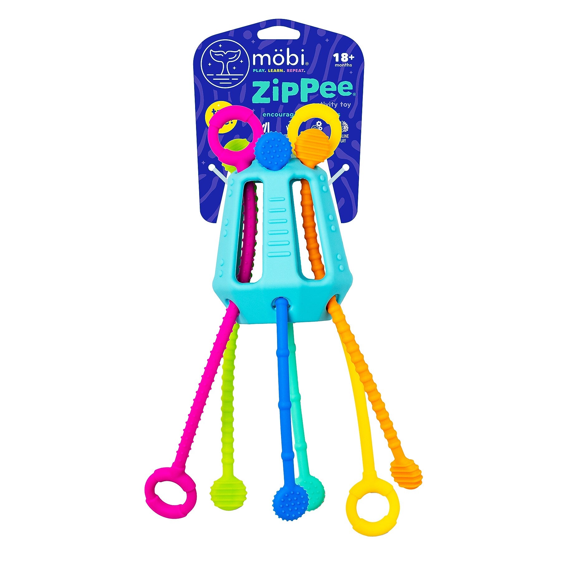 Mobi Zippee Activity Toy, Multicolored (MGMZIP1)