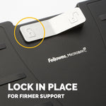 Fellowes Office Suites Microban Footrests, Black (J94251)