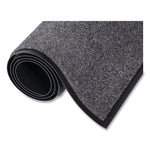 Crown EcoStep Wiper Mat, Rectangular, 48 x 96, Charcoal