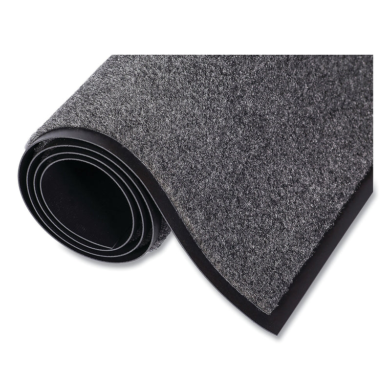 Crown EcoStep Wiper Mat, Rectangular, 48 x 96, Charcoal
