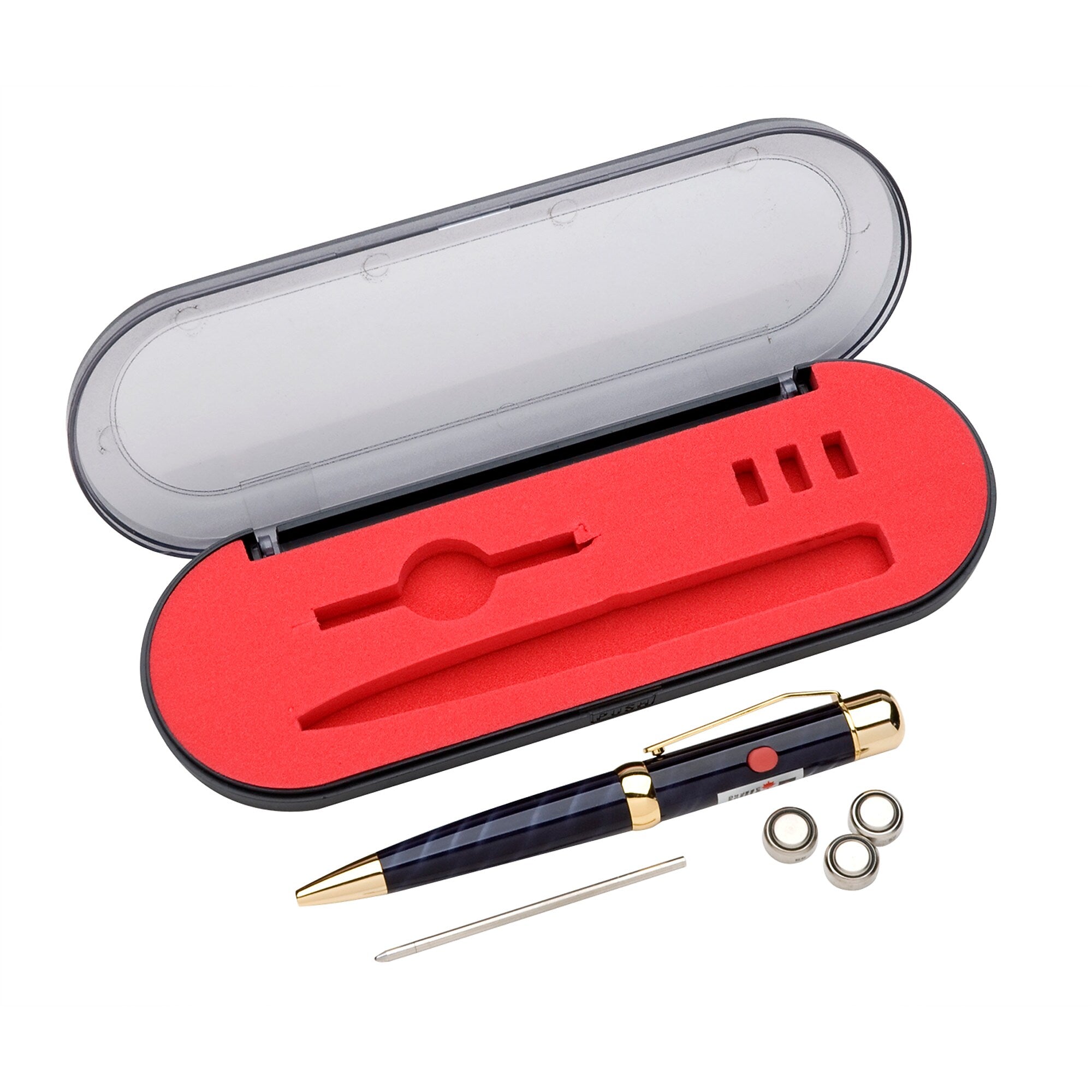 AbilityOne 7520014393397 SKILCRAFT Congressional Laser Liberty Collection Retractable Ballpoint Pen, Medium, Blue Ink