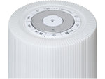 Jensen Mood Lamp Digital Dual Alarm Clock Radio, White (JCR-360)