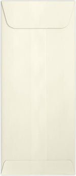 JAM Paper Self Seal Policy Envelope 4 1/8" x 9 1/2", Natural Linen, 50/Pack (7716-NLI-50)