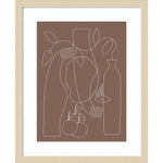 Amanti Art Shape Of Truth by Shatha Al Dafai Wood Framed Wall Art Print, 17" x 21" (A42675531979)