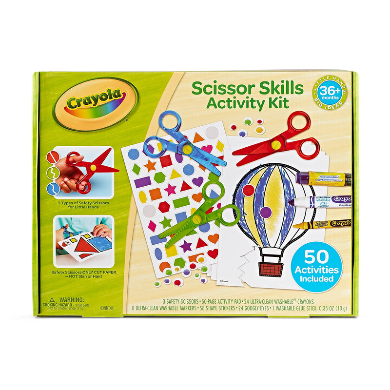 Crayola Scissor Skills Activity Kit, 88/Set (BIN811519)