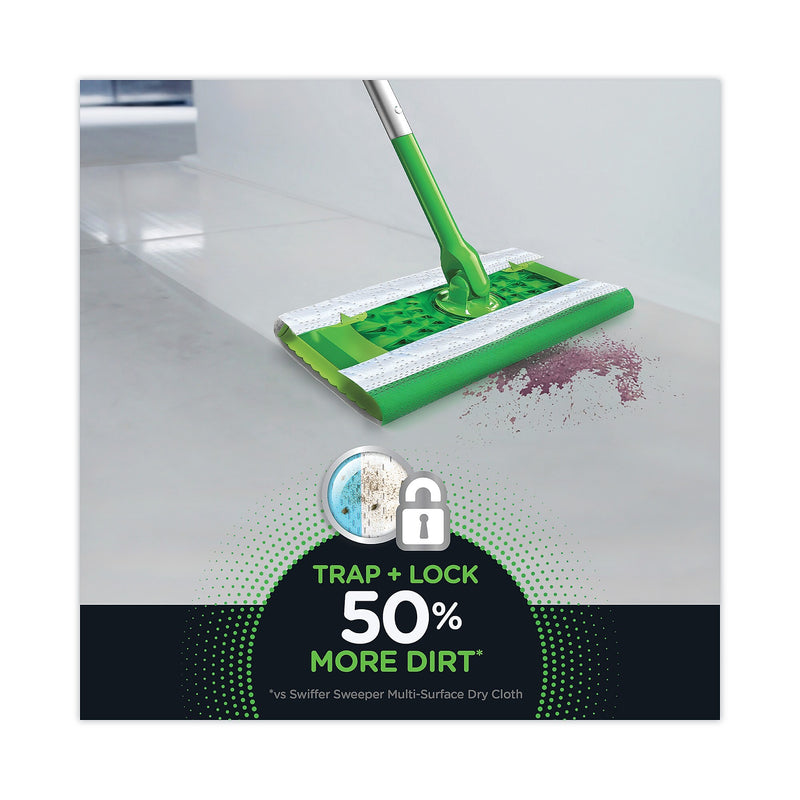 Swiffer Heavy-Duty Wet Refill Cloths, 10 x 8, Open Window Fresh, 20/Tub, 6 Tubs/Carton (PGC76472)