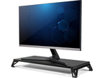 Allsop Lo Riser Adjustable Stands, Up to 32" Monitor, Black (32511)