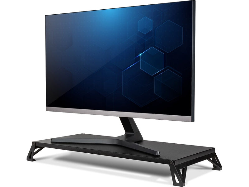 Allsop Lo Riser Adjustable Stands, Up to 32" Monitor, Black (32511)