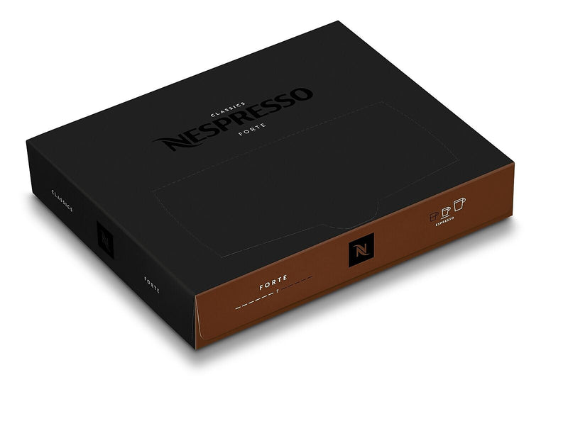 Nespresso Forte Coffee Nespresso Professional Capsules, Espresso Roast, 50/Box (8901.84)