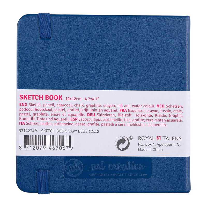 Talens Art Creation 4.7" x 4.7" Sketch Book, 80 Sheets/Book, 5/Bundle (TLN9314234M-5)