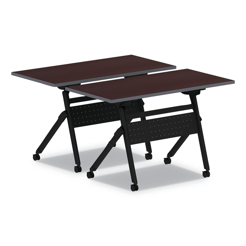 Alera Flip and Nest Table Base, Black (ALEVA7243BK)