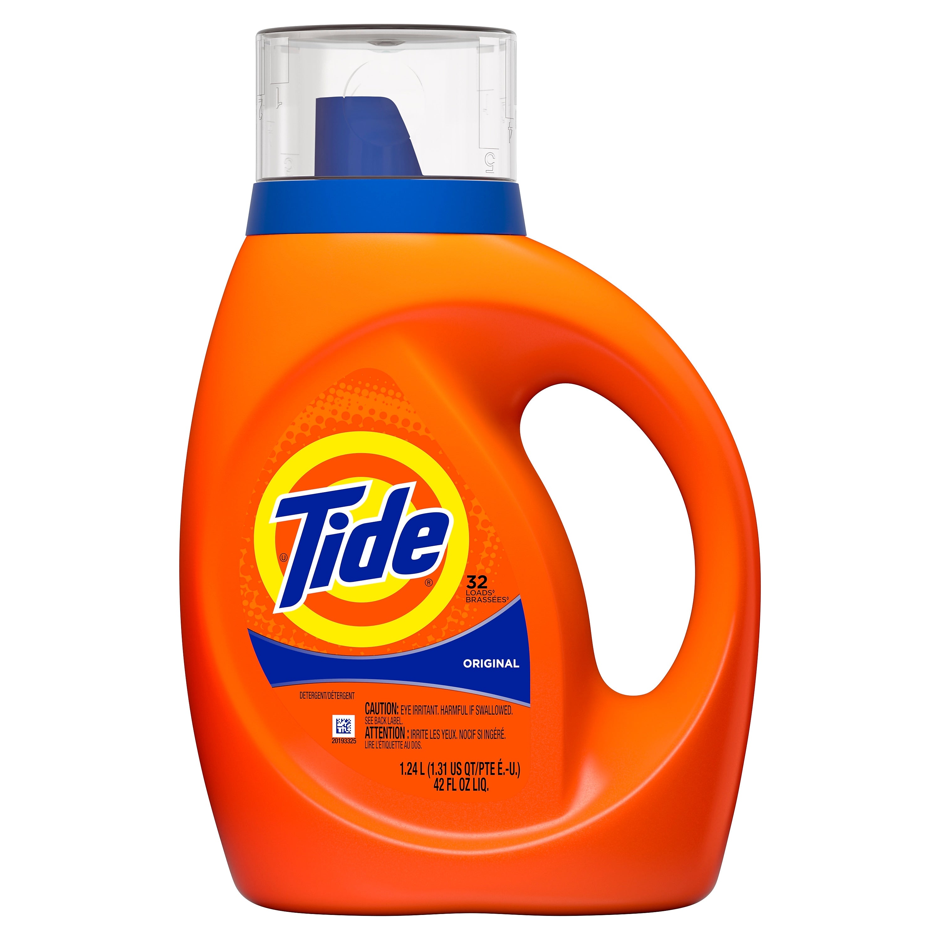 Tide Liquid Laundry Detergent, Original Scent, 42 fl. oz., 32 Loads (12117)